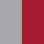 Heather Grey / Fire Red